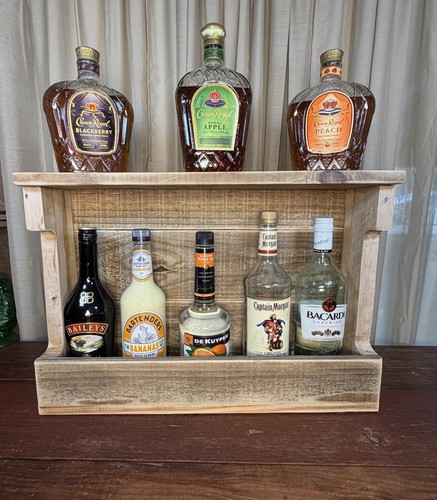 Handmade rustic wooden bar - rustic,