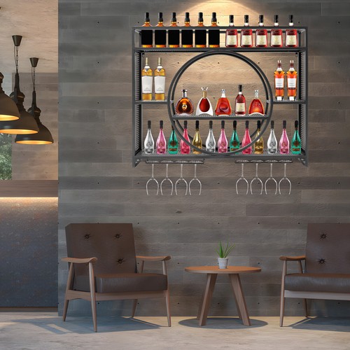 Wine rack bar shelves - wine,